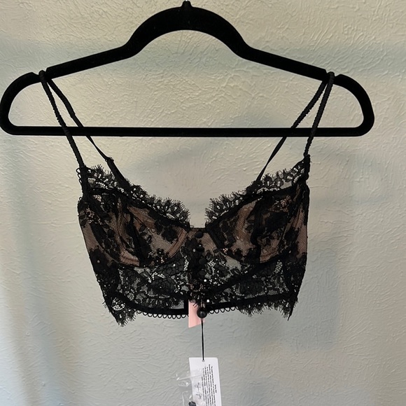 For Love And Lemons Other - NWT For Love & Lemons ‘Faye’ Lace Underwire Bra